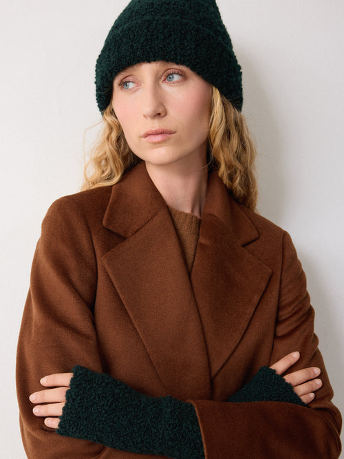 Boucle Mittens | Green