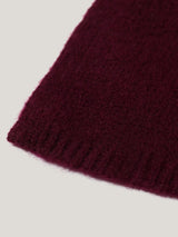 Pure Cashmere Scarf | Burgundy