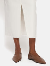 Linnie Flat Pointed Ballerina | Tan