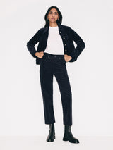 Delmont Cord Tapered Jean | Navy