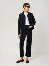 Delmont Cord Tapered Jean | Navy