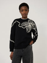 Cornelli Sweatshirt | Black