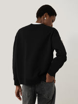 Cornelli Sweatshirt | Black