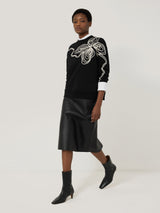 Cornelli Sweatshirt | Black