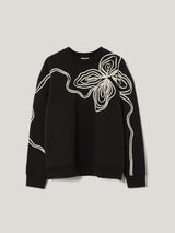 Cornelli Sweatshirt | Black