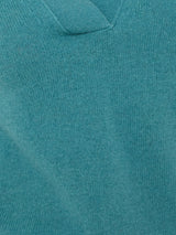 Compact Wool Collar Jumper | Powder Blue
