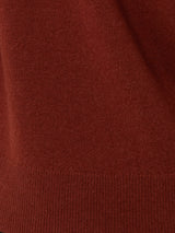 Compact Wool Collar Jumper | Red
