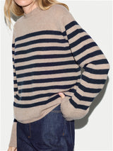 Cloud Cashmere Eldon Stripe | Navy