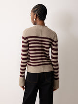 Cloud Cashmere Eldon Stripe | Oatmeal