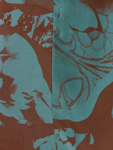 Collage Stitch Detail Trouser | Blue