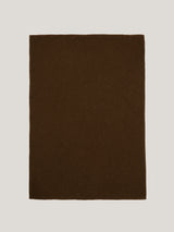 Soft Gauzy Knit Scarf | Brown