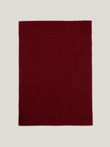 Soft Gauzy Knit Scarf | Red
