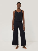 Pointelle Pyjama Trousers | Navy