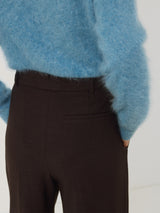 Kemp Crosshatch Trouser | Brown