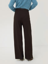 Kemp Crosshatch Trouser | Brown