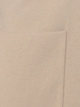 Darted Longline Knit Jacket | Cream