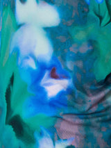 Floral Mist Jersey Dress | Green