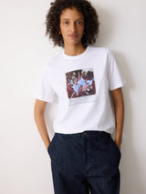 Blue Daffodils T-shirt | White