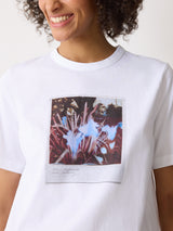 Blue Daffodils T-shirt | White