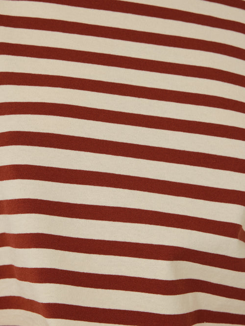 Cotton Trim Breton Top | Red – Jigsaw