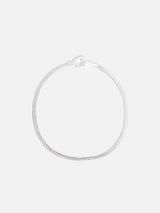 Chunky Snake Chain Necklace | Silver