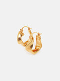 Twisted Hoop Earring | Gold