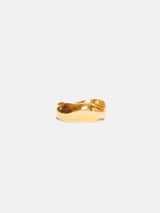 Twisted Metal Ring | Gold