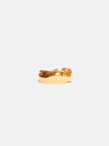 Twisted Metal Ring | Gold