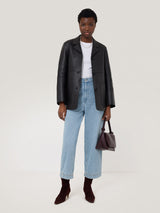 Kensington Barrel Leg Jean | Light Blue Wash