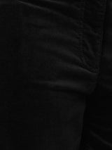 Delmont Velvet Tapered Jean | Black