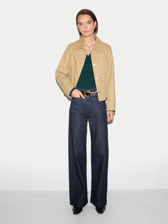 Rhea Patch Pocket Jean | Indigo