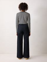 Rhea Patch Pocket Jean | Indigo