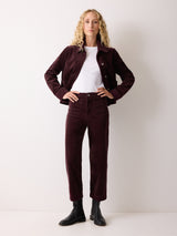 Cord Patch Pocket Jean | Purple