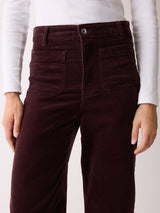 Cord Patch Pocket Jean | Purple
