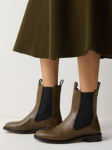 Pembridge Leather Chelsea Boot | Khaki