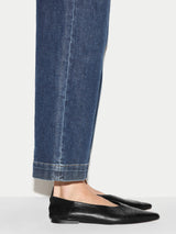 Linnie Flat Pointed Ballerina | Black