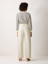 Lucia High Waisted Jean | White