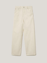 Lucia High Waisted Jean | White