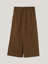 Mara Linen Relaxed Trouser | Brown