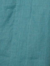 Linen Smocked T-shirt Dress | Blue