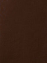 Linen Wrap Detail Skirt | Brown