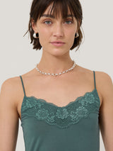 Modal Lace Vest | Mountain Lake