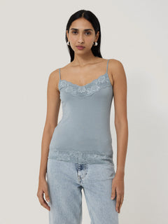Modal Lace Vest | Summer Rain