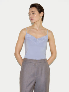 Modal Lace Vest | Iris Whisper
