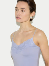 Modal Lace Vest | Iris Whisper