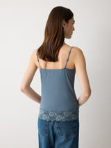 Modal Lace Vest | Summer Storm