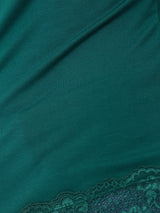 Modal Lace Vest | Sherwood Green