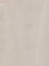 Recycled Satin Fluid Frill Top | Ivory