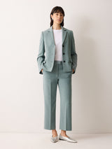 Elm Modern Crepe Trouser | Blue