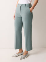 Elm Modern Crepe Trouser | Blue